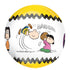 Peanuts Charlie Brown Orbz Foil Balloons | 15 Inch | Licensed