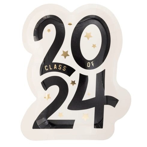 Graduation Class of 2024 Paper Plates | Package 8