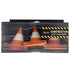 Construction Cone Party Garland Banner | 6 Feet | 3D