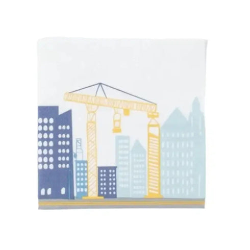 Construction Party Paper Napkins | Set 16