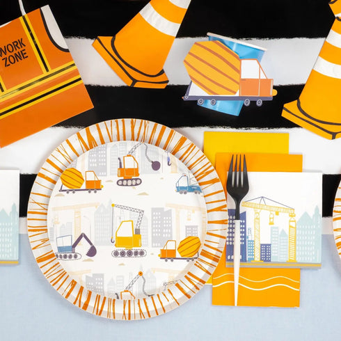 Construction Party Paper Napkins | Set 16