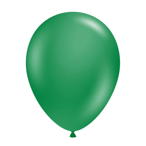 Crystal Emerald Green | 5 INCH | Tuftex Latex Balloons | Package 10