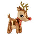 Standing Reindeer Christmas Foil Balloons | 25 INCH | Air Fill