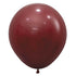 Deluxe Merlot | 18 Inch | Sempertex Latex Balloons | Package 6