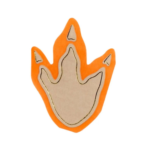 Dinosaur Footprint Shaped Paper Napkins | Set of 16