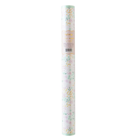 Ditsy Floral Party Flower Paper Table Runner | 16" x 120"
