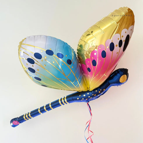 Colorful Dragonfly Foil Balloons | 40 INCH