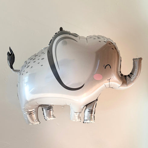 Grey Elephant Head Balloons | 41 Inch