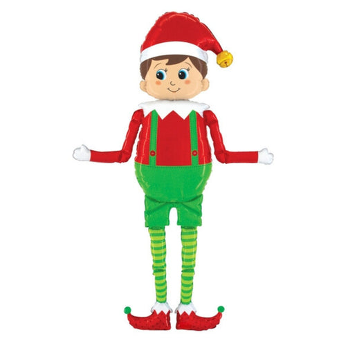 Santa's Elf Christmas Foil Balloons | 60 INCH