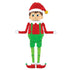 Santa's Elf Christmas Foil Balloons | 60 INCH