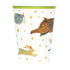 Enchanted Woodland Forest Animals Party Paper Cups | 12 oz | Package 8