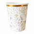 Fairy Garden Floral Paper Party Cups | Package 8