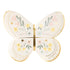 Pastel Butterfly Paper Party Plates | Mix of 2 Designs | Package 8