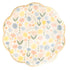 Scandinavian Floral Paper Party Plates | 9 Inch | Package 8