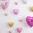 18 Inch | Heart Shaped Foil Balloons | Various Colors