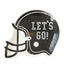 Football Helmet Shaped Paper Party Plates | Package 8