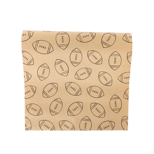 Football Party Paper Table Runner | 18 x 120 Inches