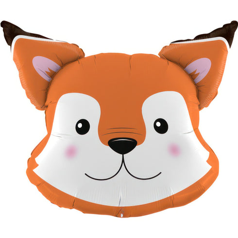 Fox Animal Head Foil Balloons | 30 INCH (76cm)