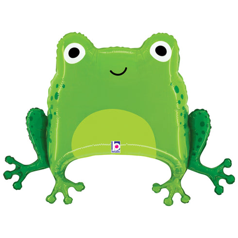 Green Frog Foil Party Balloons | 28 INCH