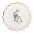 Tan Bunny Paper Party Plates | Package 8