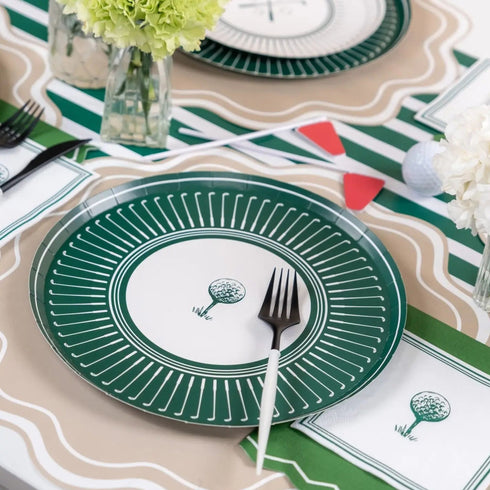 Golf Party Paper Plates