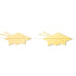 Gold Graduation Cap Sparkling Paper Garland Banner | 7 Feet Long