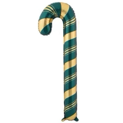Candy Cane Foil Balloons | 55 Inch & 30 Inch | Pink, Green, Red and Blue | Air Fill Only