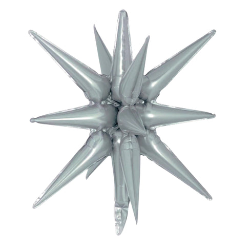 All In One Starburst Foil Balloon | Various Colors | 22 Inch and 27 Inch