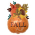 Happy Fall Y'all Pumpkin Vase Foil Balloons | 28 Inch