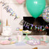 Happy Birthday Paper Banner | Iridescent