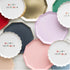 Happy Birthday Small Paper Plates | 8-1/4 Inch | Package 8
