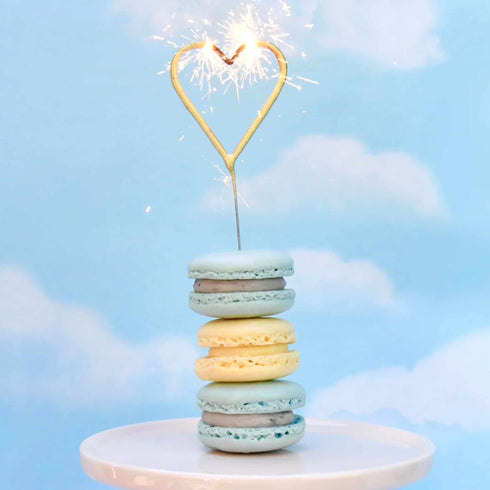 Letter Sparkler Candles | Gold | 8 Inches Tall