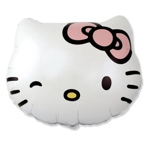 Hello Kitty Head Foil Balloons | 21 INCH