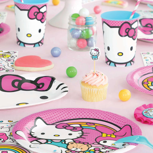 Hello Kitty Birthday Party Tablecloth | Plastic | Licensed