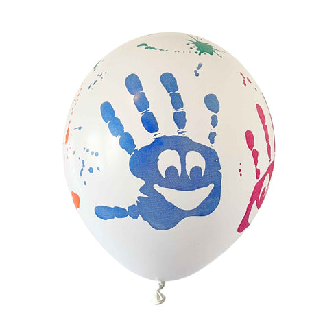 High Five Hand Print Latex Balloons | 11 INCH | Package 6