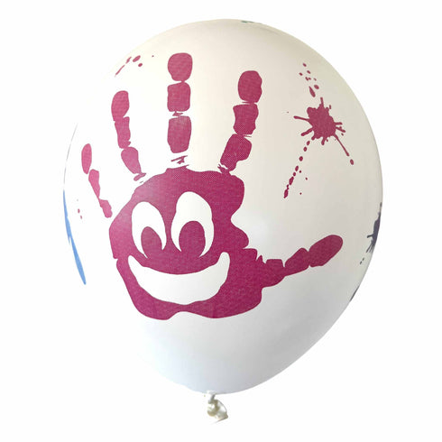 High Five Hand Print Latex Balloons | 11 INCH | Package 6