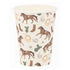 Brown Rodeo Party Paper Cups | Package 8