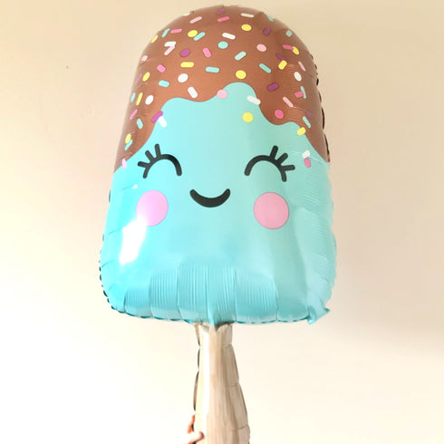 Smiley Face Sprinkles Ice Cream Bar Balloons | 35 INCH