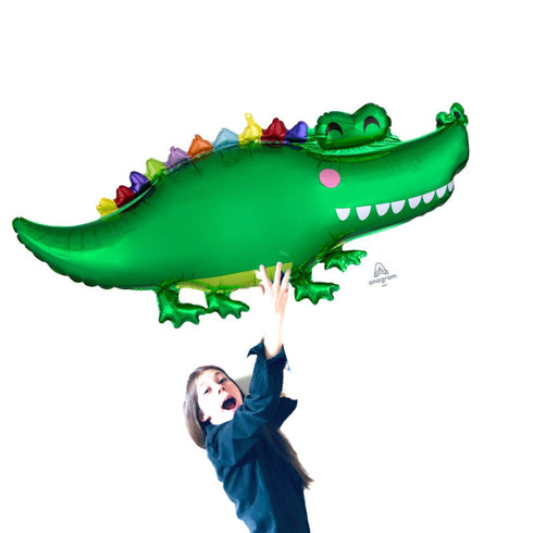 Cute Alligator Foil Balloons | 18 INCH