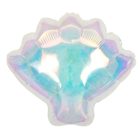 Iridescent Sea Shell Mylar Balloons | Mermaid Party | 23 Inch