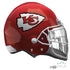 Kansas City Chiefs Football Helmet Foil Balloons | Super Bowl 2025 Party