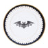 Black & White Lace Bat Paper Party Plates | Halloween | Set 8