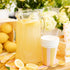 Pink & Yellow Lemonade Striped Paper Cups | 12 Oz | Set 8