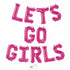 Lets Go Girls Balloon Letter Banner Kit | Disco Cowgirl | Pink | Gold | Silver | Blue | Rose Gold