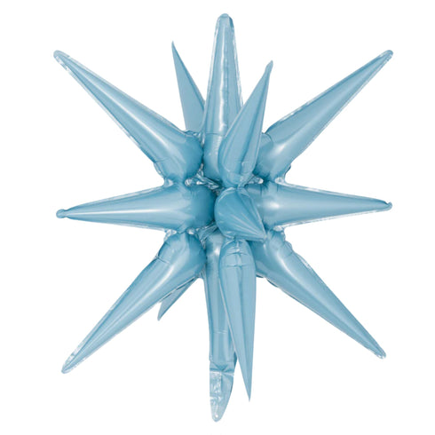 All In One Starburst Foil Balloon | Various Colors | 22 Inch and 27 Inch