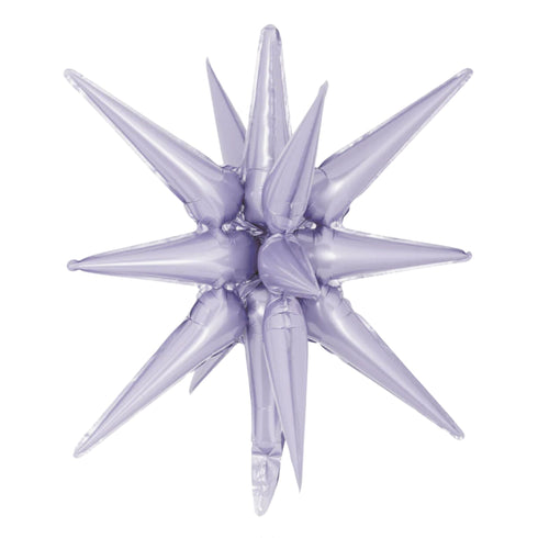 All In One Starburst Foil Balloon | Various Colors | 22 Inch and 27 Inch