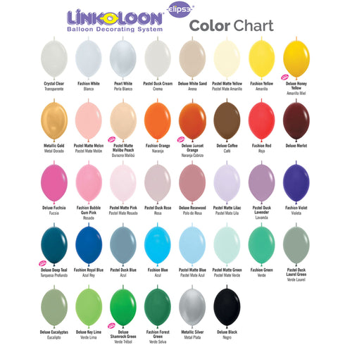 LINK-O-LOON® Latex Balloons | 6 Inch | Sempertex Betallatex | Package 10