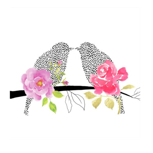 Love Bird Paper Cocktail Napkins | Package 20