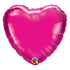 18 Inch | Heart Shaped Foil Balloons | Various Colors