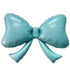 Matte Blue Bow Foil Balloons | 40 Inch